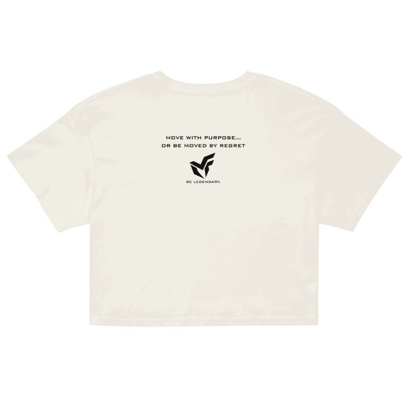 MF Women's Crop Top "MOVE WITH PURPOSE"