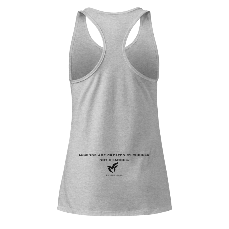 MF Women's Racerback Tank Top "LEGENDS ARE CREATED"