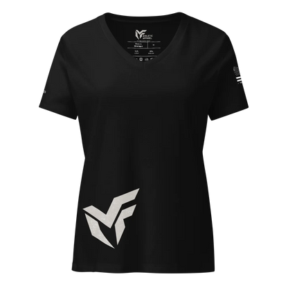 Women's Relaxed V-Neck T-Shirt | Bella Canvas 6405CVC