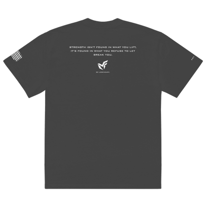 MF Oversized Faded T-Shirt "STRENGTH IS FOUND"