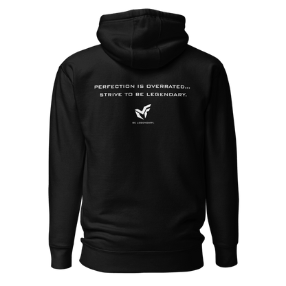 MF Premium Heritage Hoodie "PERFECTION IS OVERRATED"