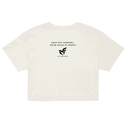 MF Women's Crop Top "MOVE WITH PURPOSE"