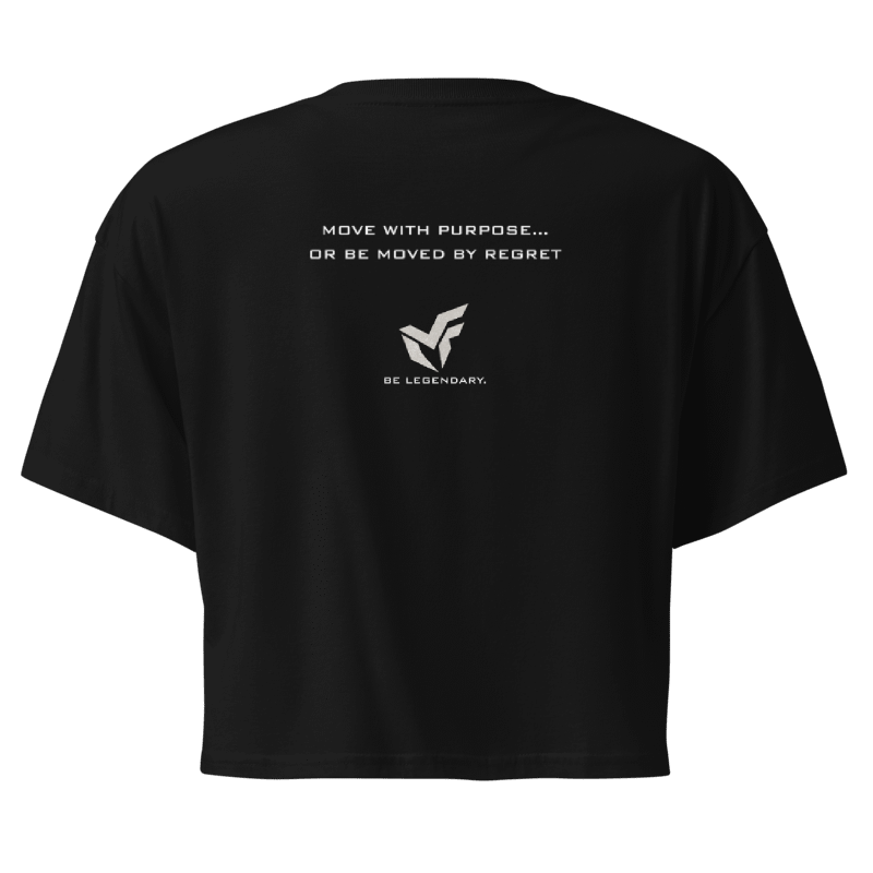 MF Women's Crop Top "MOVE WITH PURPOSE"
