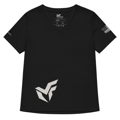 Women's Relaxed V-Neck T-Shirt | Bella Canvas 6405CVC