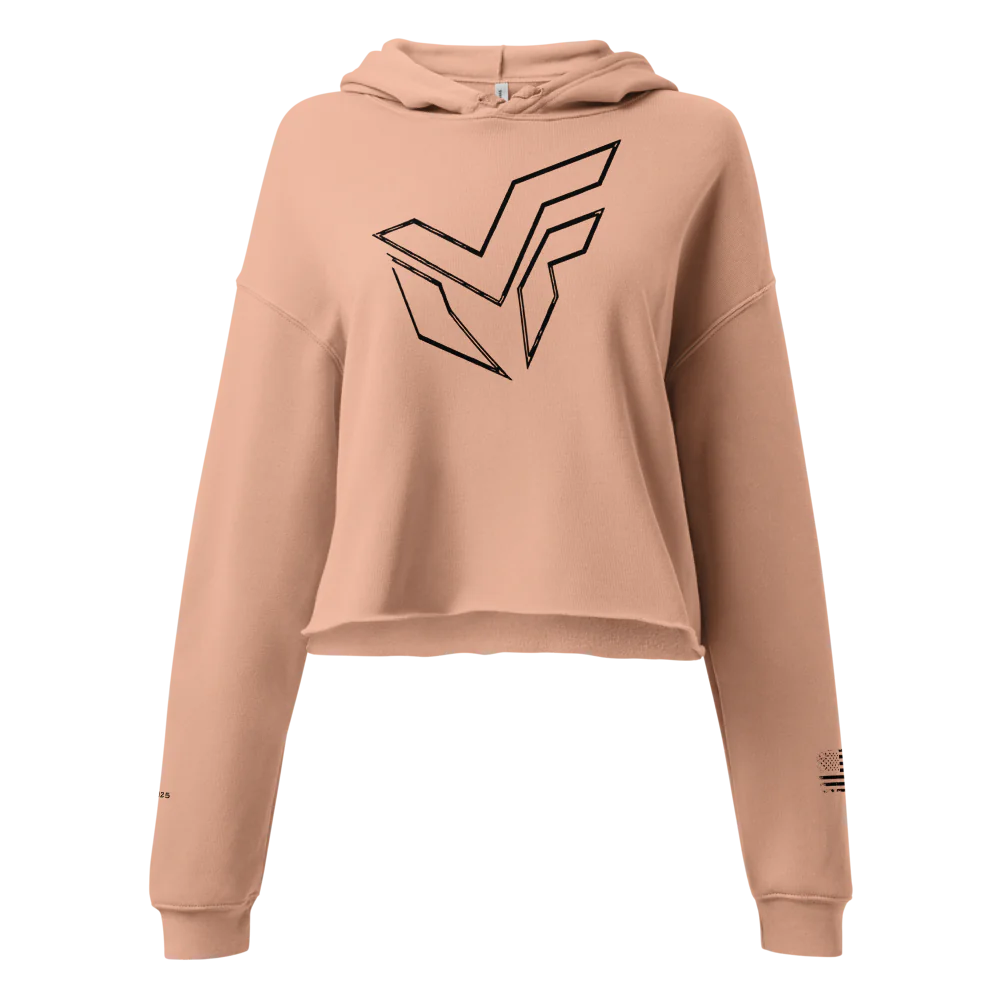 MF Women's Cropped Hoodie "THE HORIZON"