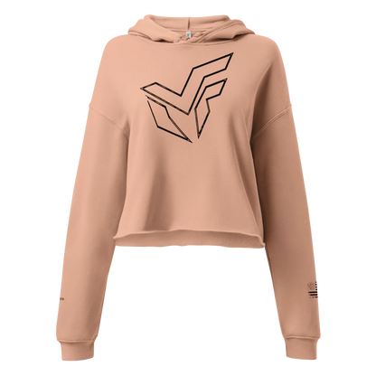 MF Women's Cropped Hoodie "THE HORIZON"