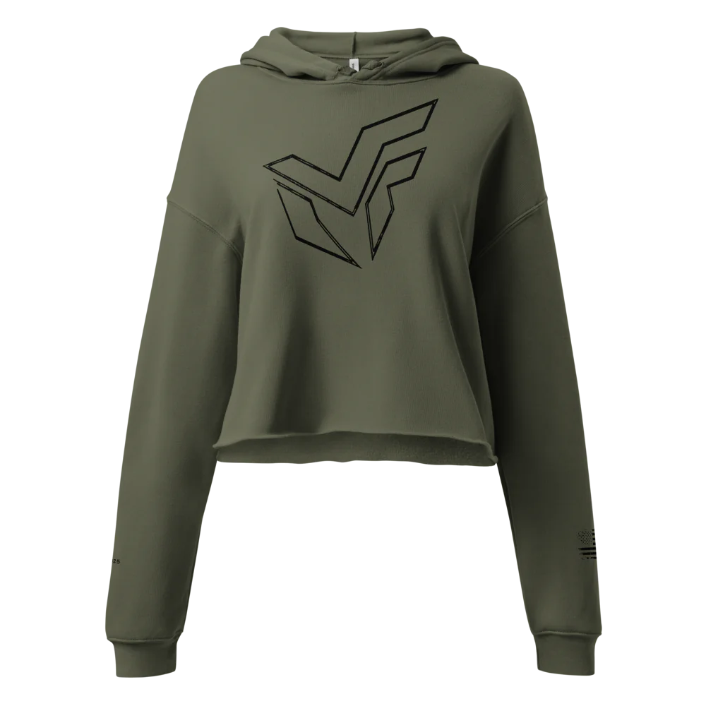 MF Women's Cropped Hoodie "THE HORIZON"