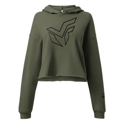 MF Women's Cropped Hoodie "THE HORIZON"