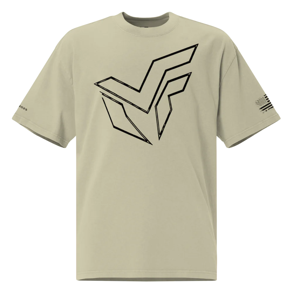 MF Oversized Faded T-Shirt "STRENGTH IS FOUND"