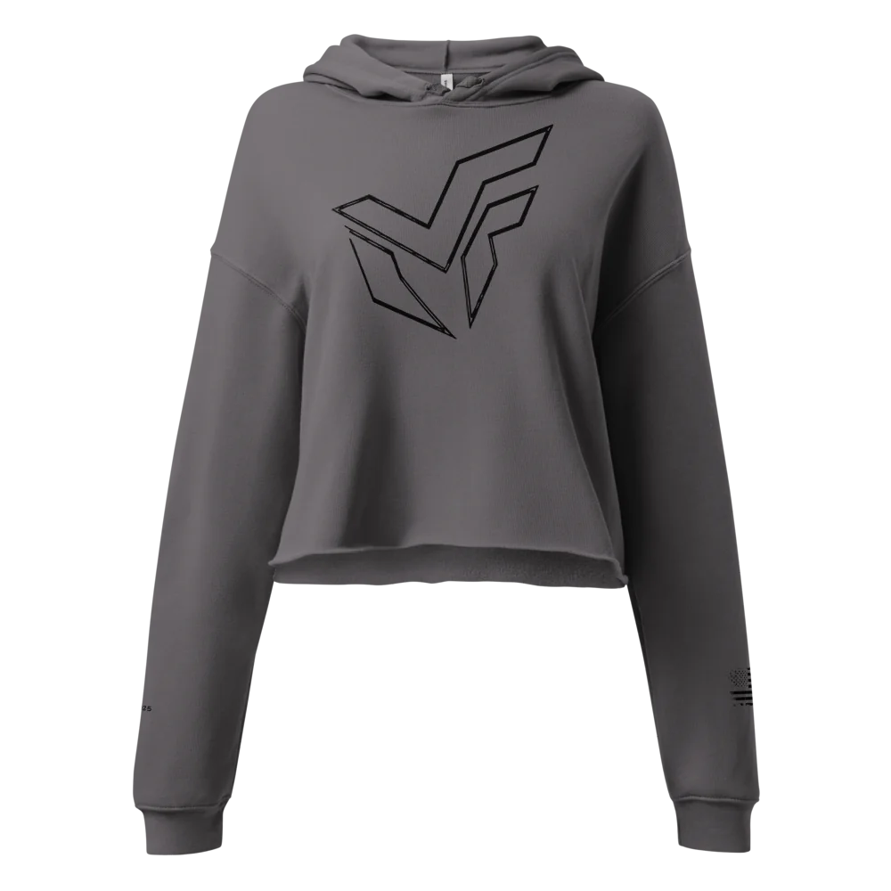 MF Women's Cropped Hoodie "THE HORIZON"