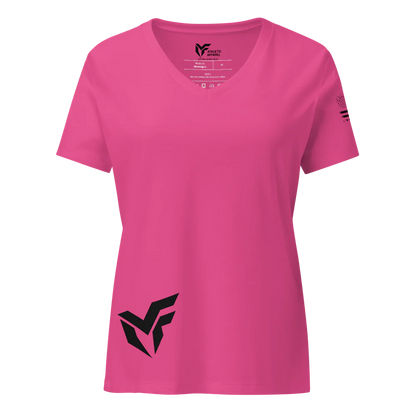 Women's Relaxed V-Neck T-Shirt | Bella Canvas 6405CVC