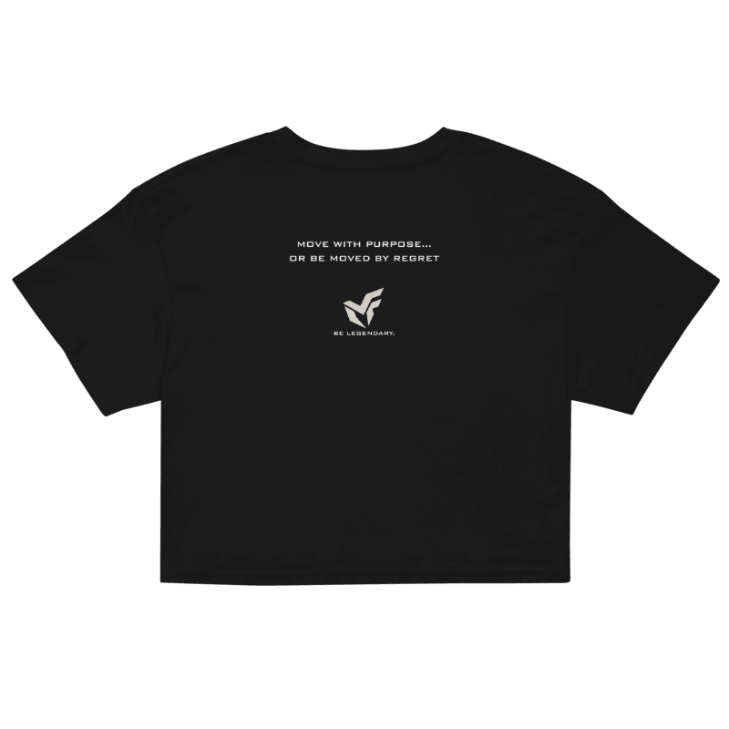 MF Women's Crop Top "MOVE WITH PURPOSE"