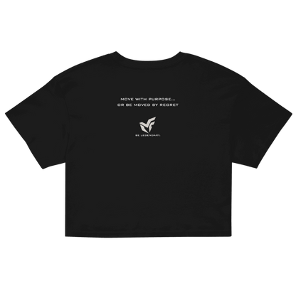 MF Women's Crop Top "MOVE WITH PURPOSE"