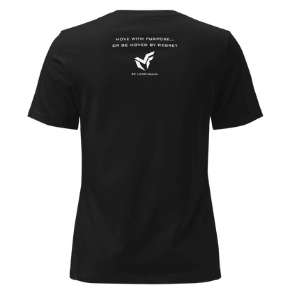 MF Women's Luxe T-Shirt "MOVE WITH PURPOSE"