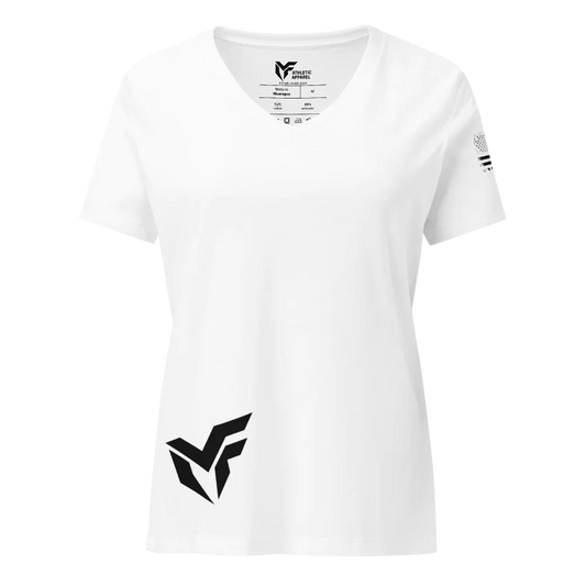 Women's Relaxed V-Neck T-Shirt | Bella Canvas 6405CVC