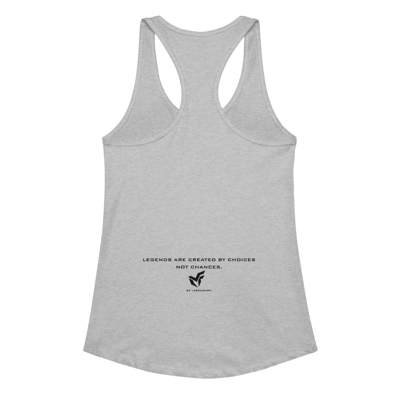MF Women's Racerback Tank Top "LEGENDS ARE CREATED"