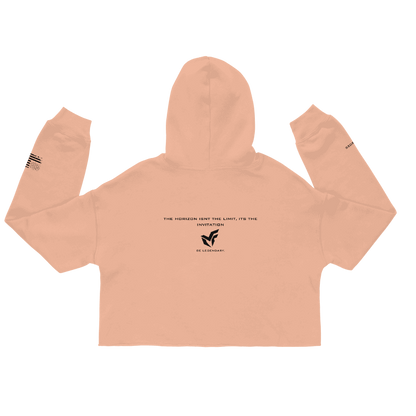 MF Women's Cropped Hoodie "THE HORIZON"