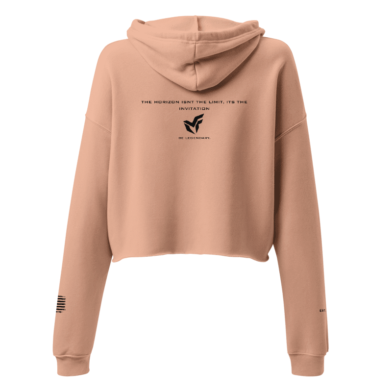 MF Women's Cropped Hoodie "THE HORIZON"
