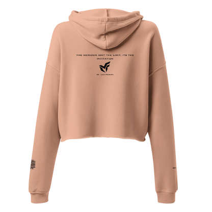 MF Women's Cropped Hoodie "THE HORIZON"