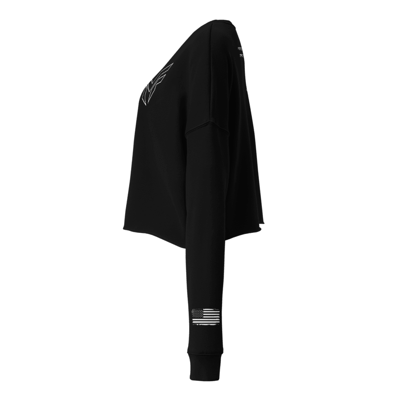 MF Women's Cropped Sweatshirt "PERFECTION IS OVERRATED"
