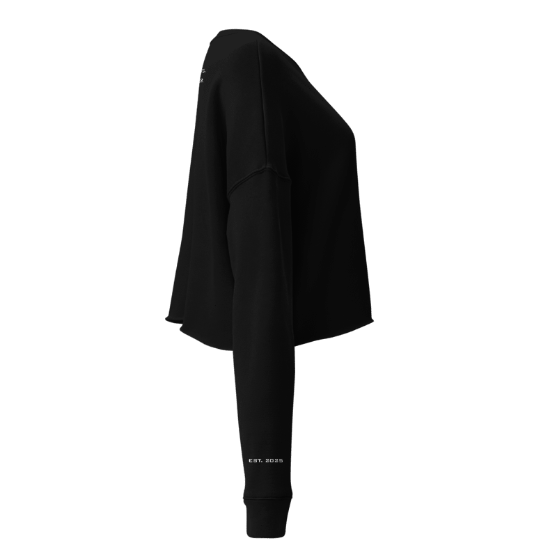 MF Women's Cropped Sweatshirt "PERFECTION IS OVERRATED"