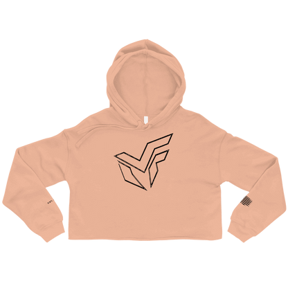 MF Women's Cropped Hoodie "THE HORIZON"