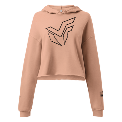 MF Women's Cropped Hoodie "THE HORIZON"