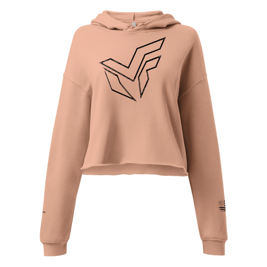 MF Women's Cropped Hoodie "THE HORIZON"