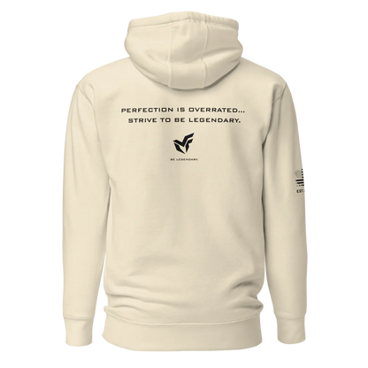 MF Premium Heritage Hoodie "PERFECTION IS OVERRATED"